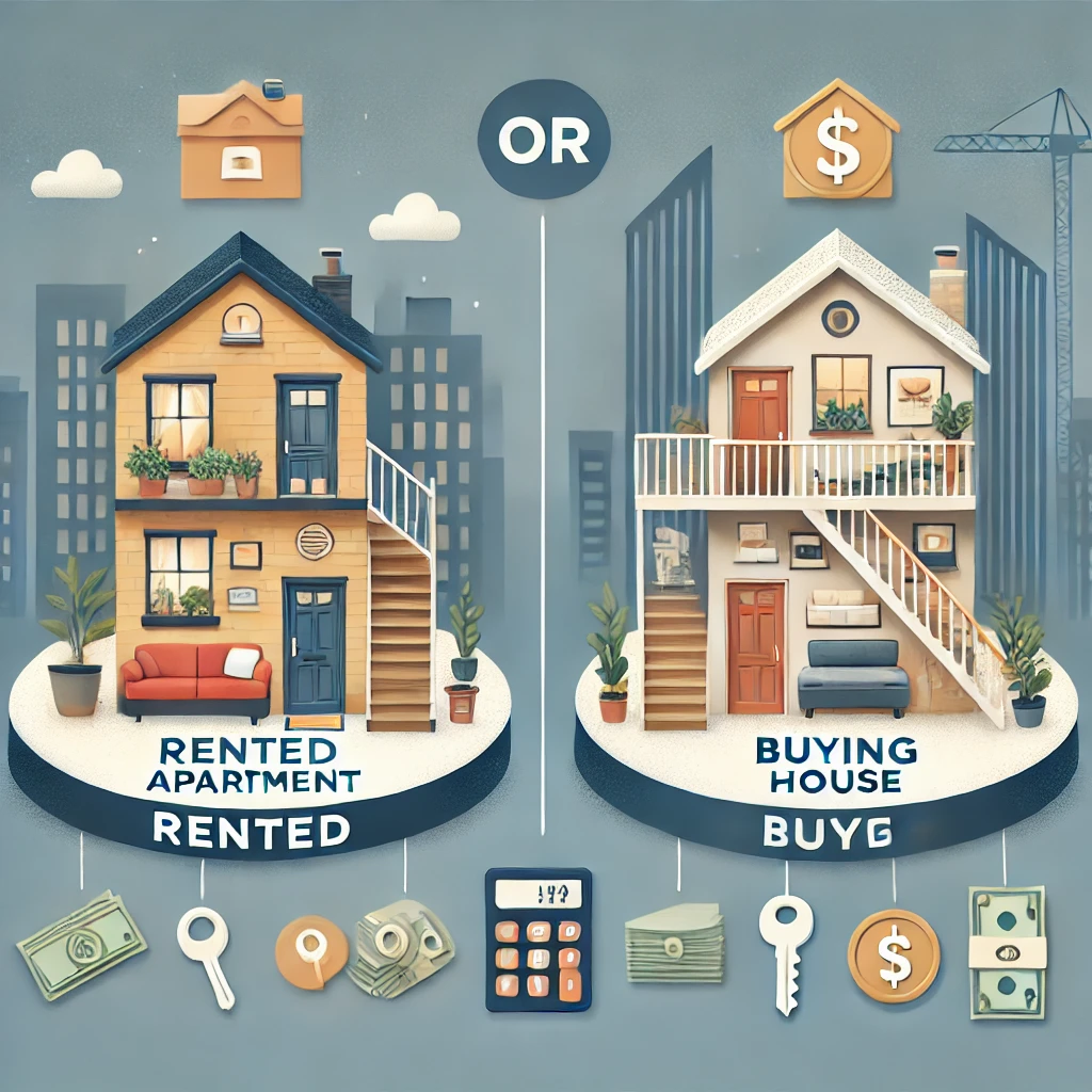 ¿Es mejor alquilar o comprar una casa? Una decisión importante